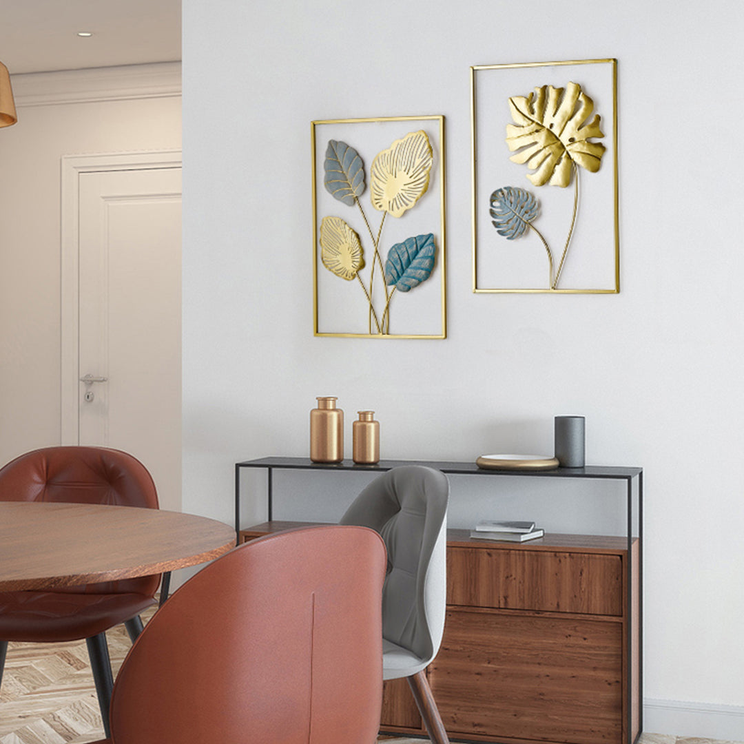 Gold Metal Wall Decor