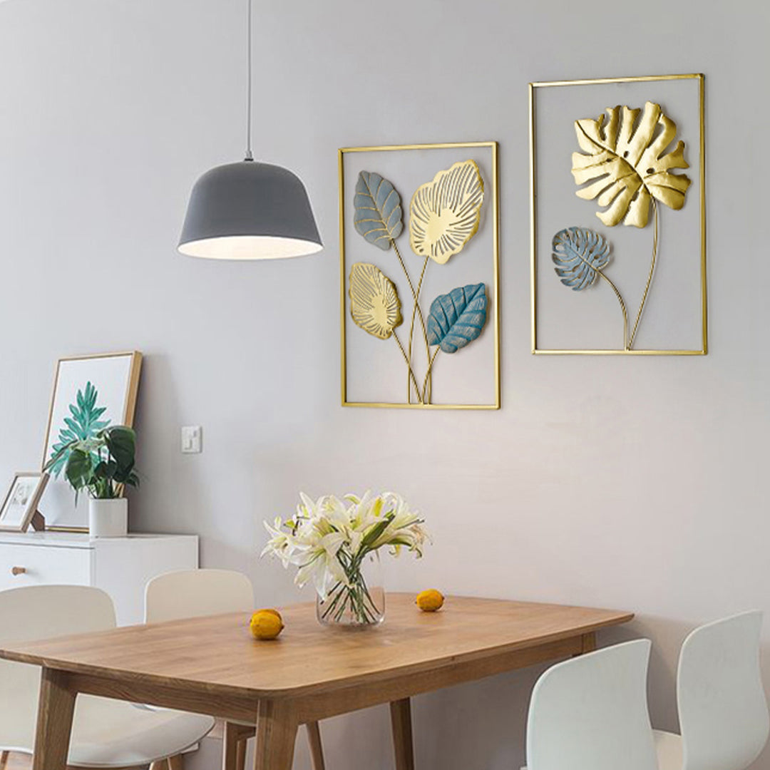 Gold Metal Wall Decor