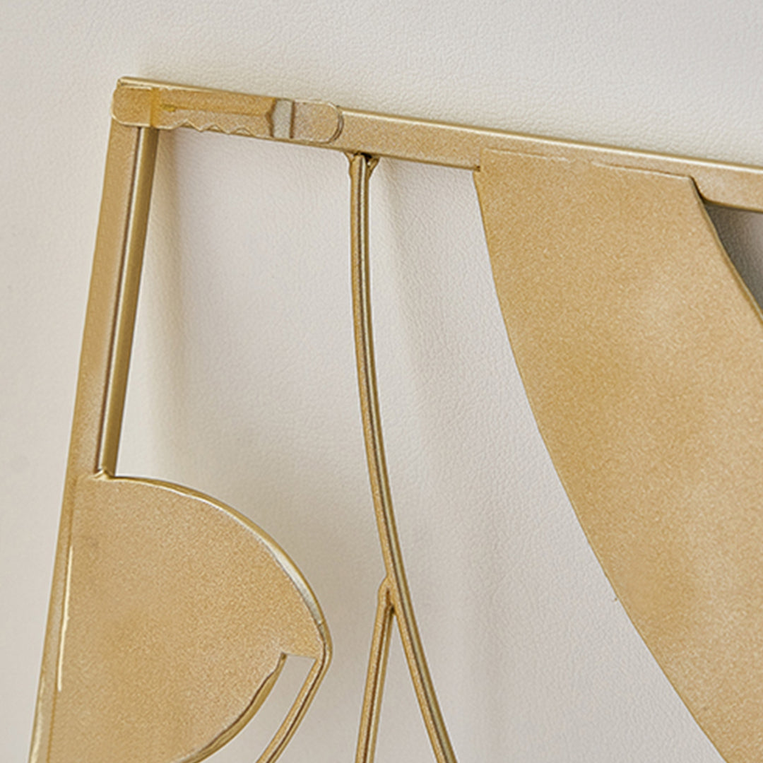 Gold Metal Wall Decor