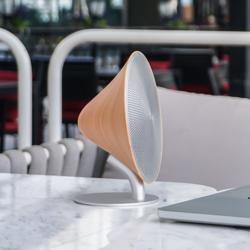 Touch HiFi Bluetooth Speaker with Material maple