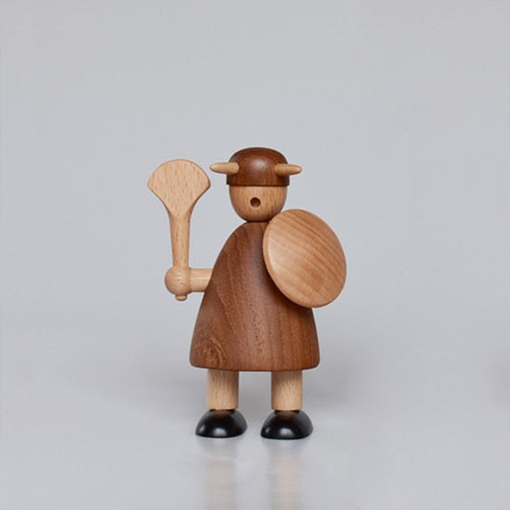 Trio Viking for a stunning wooden statue