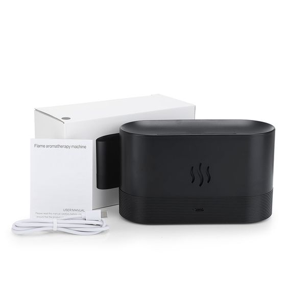 Bonfire Lamp Diffuser equipped with button system that allows you to operate the humidifier with ease.