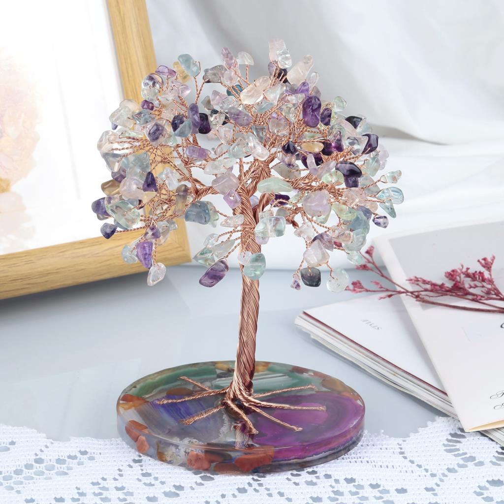 Mini Crystal Tree energy efficiency to the space