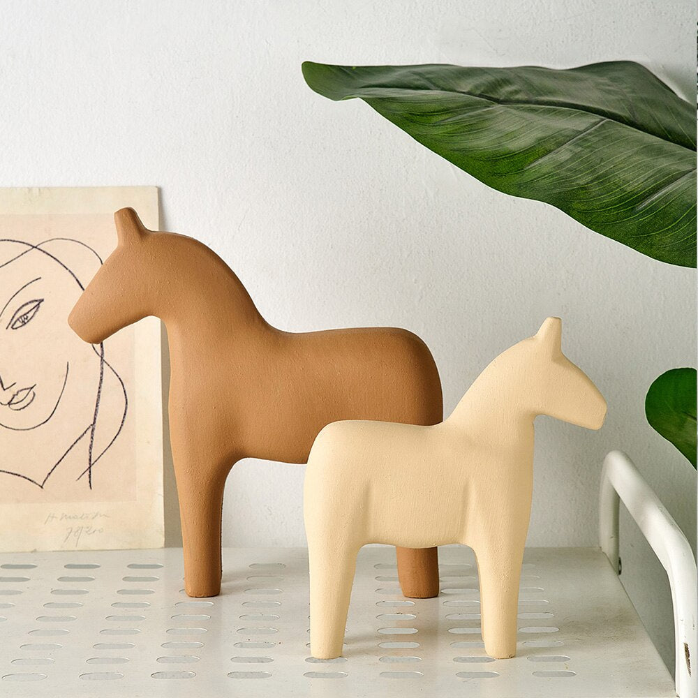 Trojan Horse Wooden Statue Bring Positive Vibes