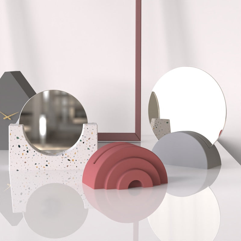 Friz Mirror The colors pop and make a unique, colorful, and bold center piece.