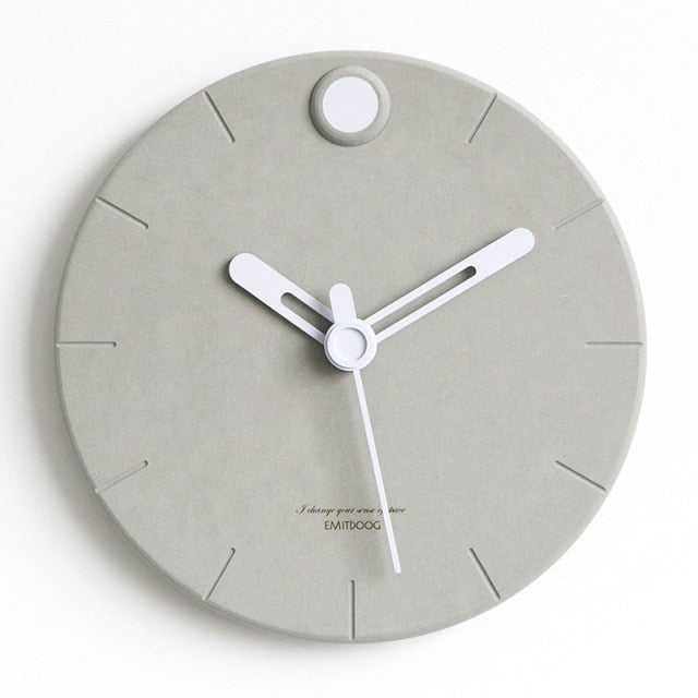 Rustic Wooden Wall Clock perfect addition for bedrooms