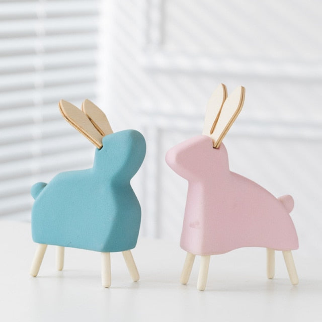 Cartoon Animal Statue with handmade process.