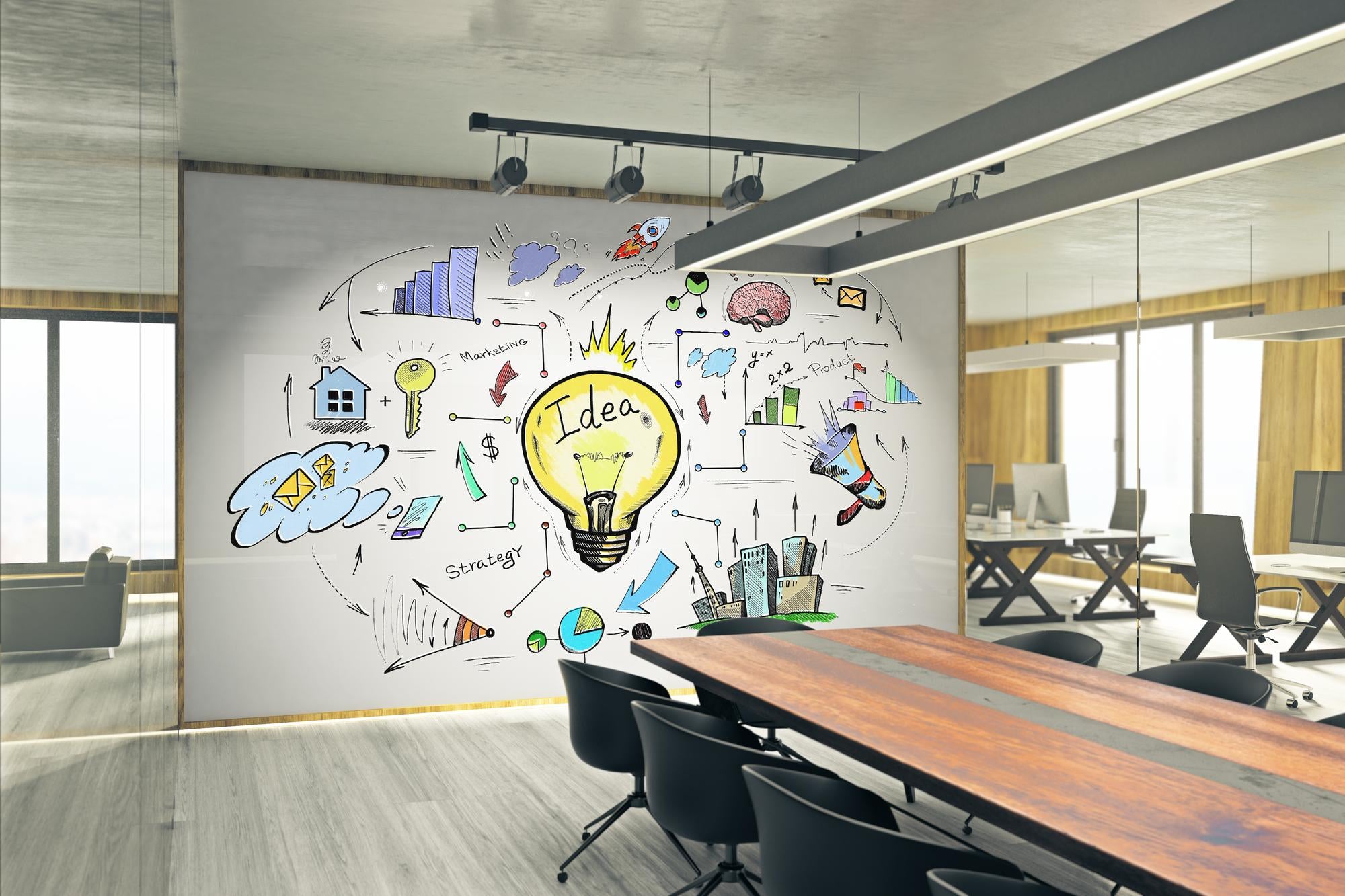 Creative Office Wall Decor Ideas