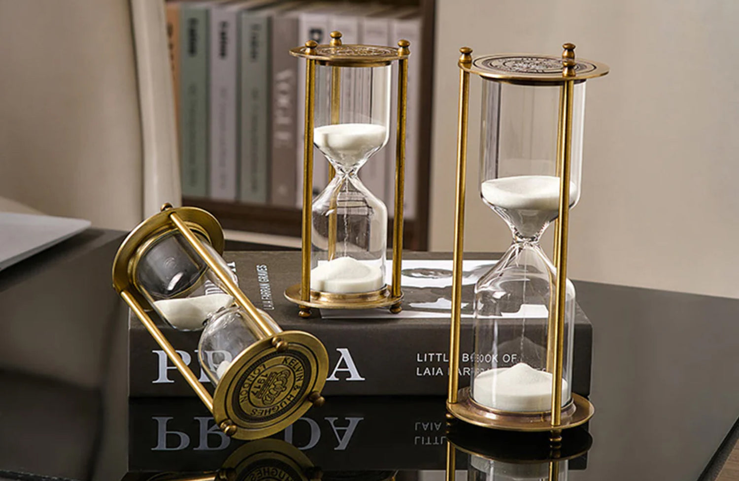 Brass Hourglass