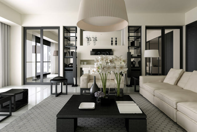Monochrome: 5 Best Black and White Living Room Decor 2023