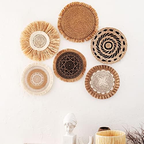Bamboo Wall Basket Decor Set