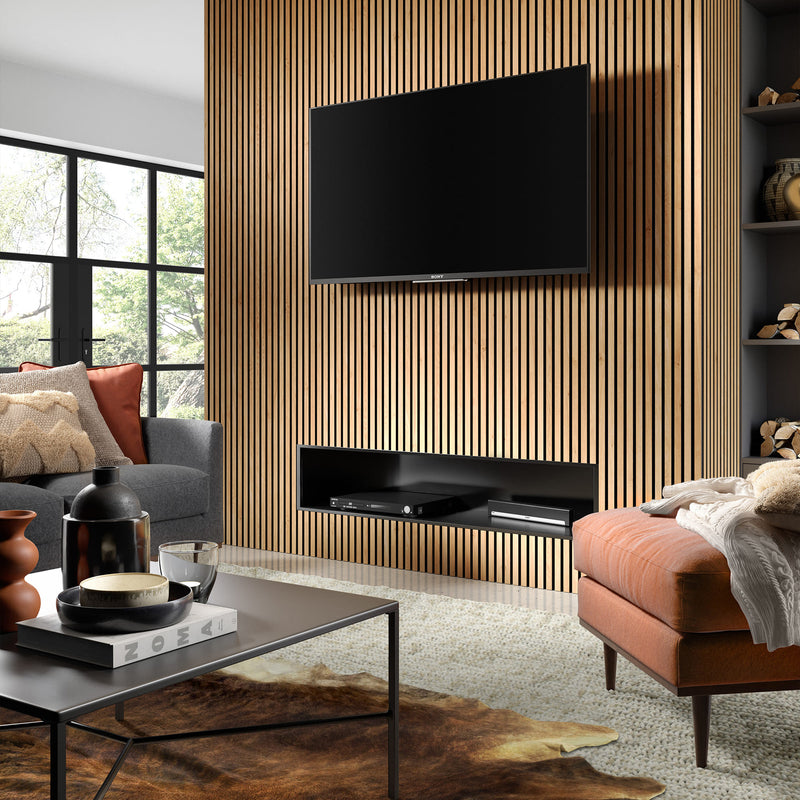 Image showcasing Shine Bright! How Wall Paneling With Lights Elevates Your Interior