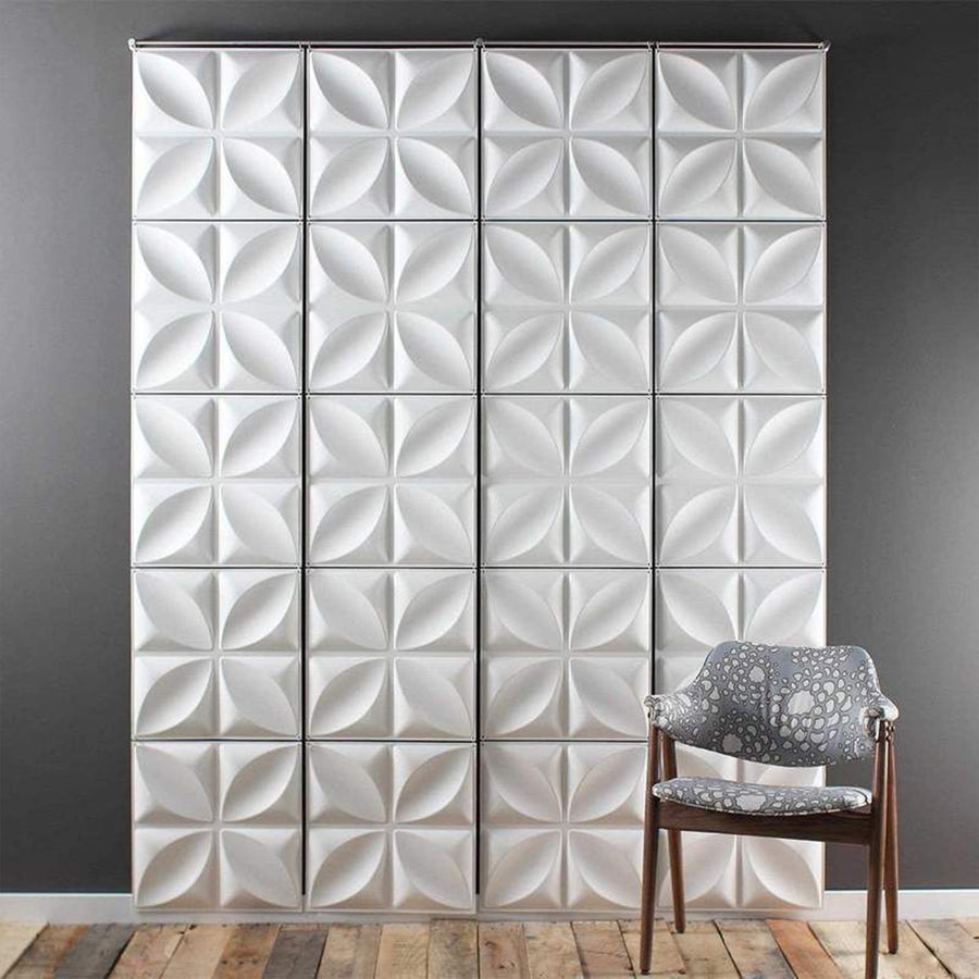 Flower 3D PVC Wall Panel | Premium Materials | Best Home Decor