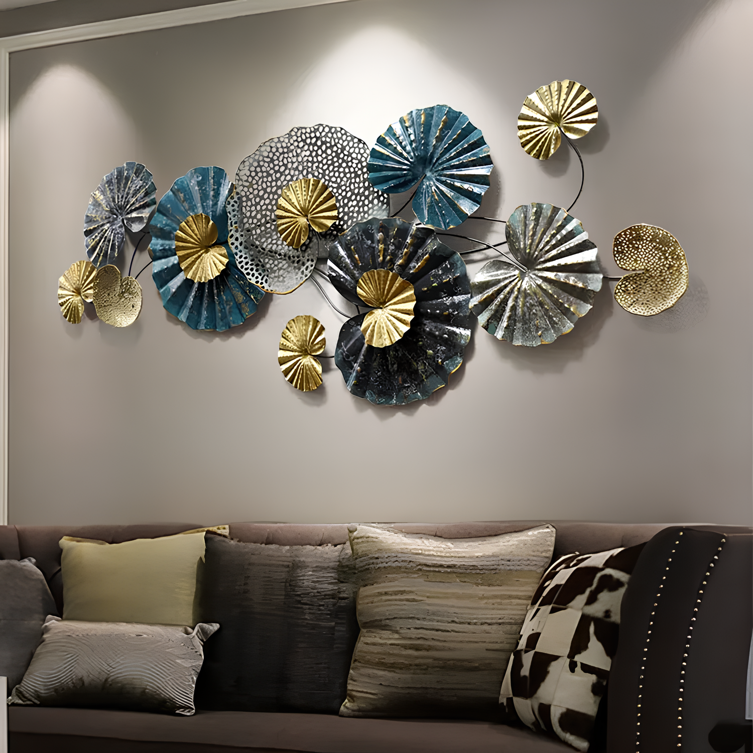 Floral Sky Garden Wall Art