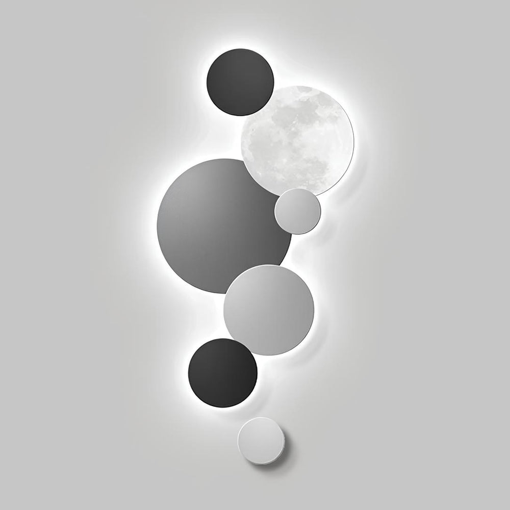 Lunar Glow Modern LED Wall Art | Premium Materials | Best Gift Choice