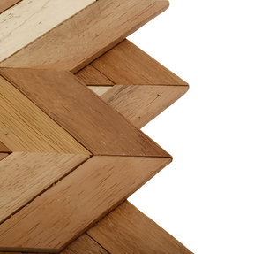 Triangular Mosaic Wood Wall Panel