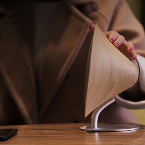 Touch HiFi Bluetooth Speaker with Material walnut