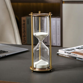 Brass Hourglass 60-minute allows you to easily track your activity and avoid burnout with a time out.