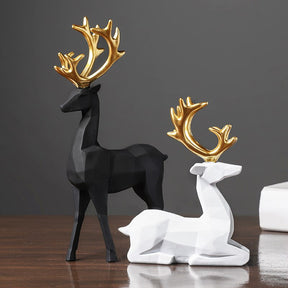 Christmas Reindeer Figurine