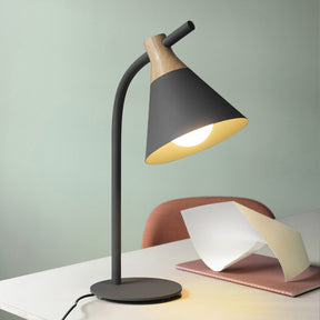 Audela Macaroon Table Lamp with LED Bulbs.
