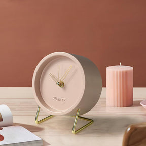 Quartz Metal Table Clock 6 In modern design and practicality