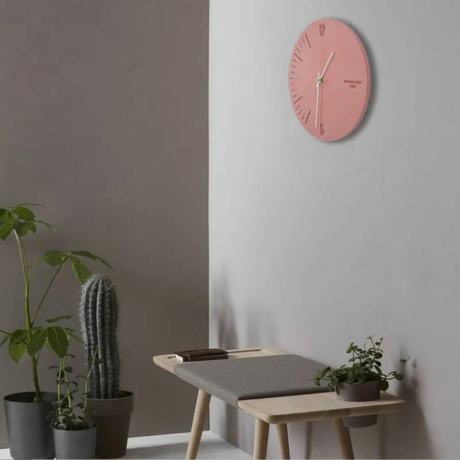 20" Outdoor Arabic Wall Clock Cement