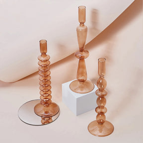 Glass Candlestick Holder 360° Product Test & Quality Inspection.