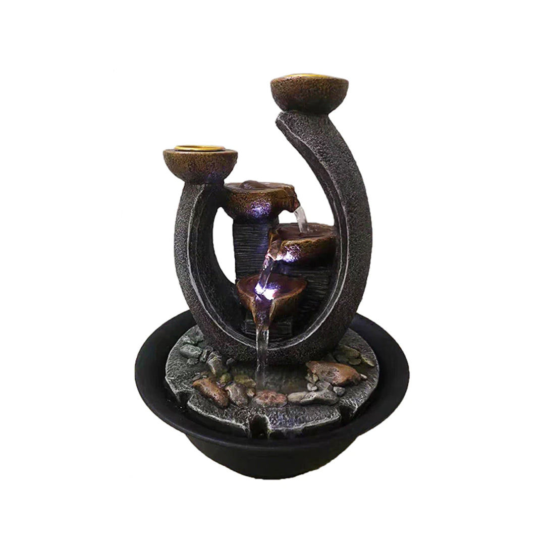 Indoor Candle Water Fountain  is the perfect way to keep your room feeling the humidity.