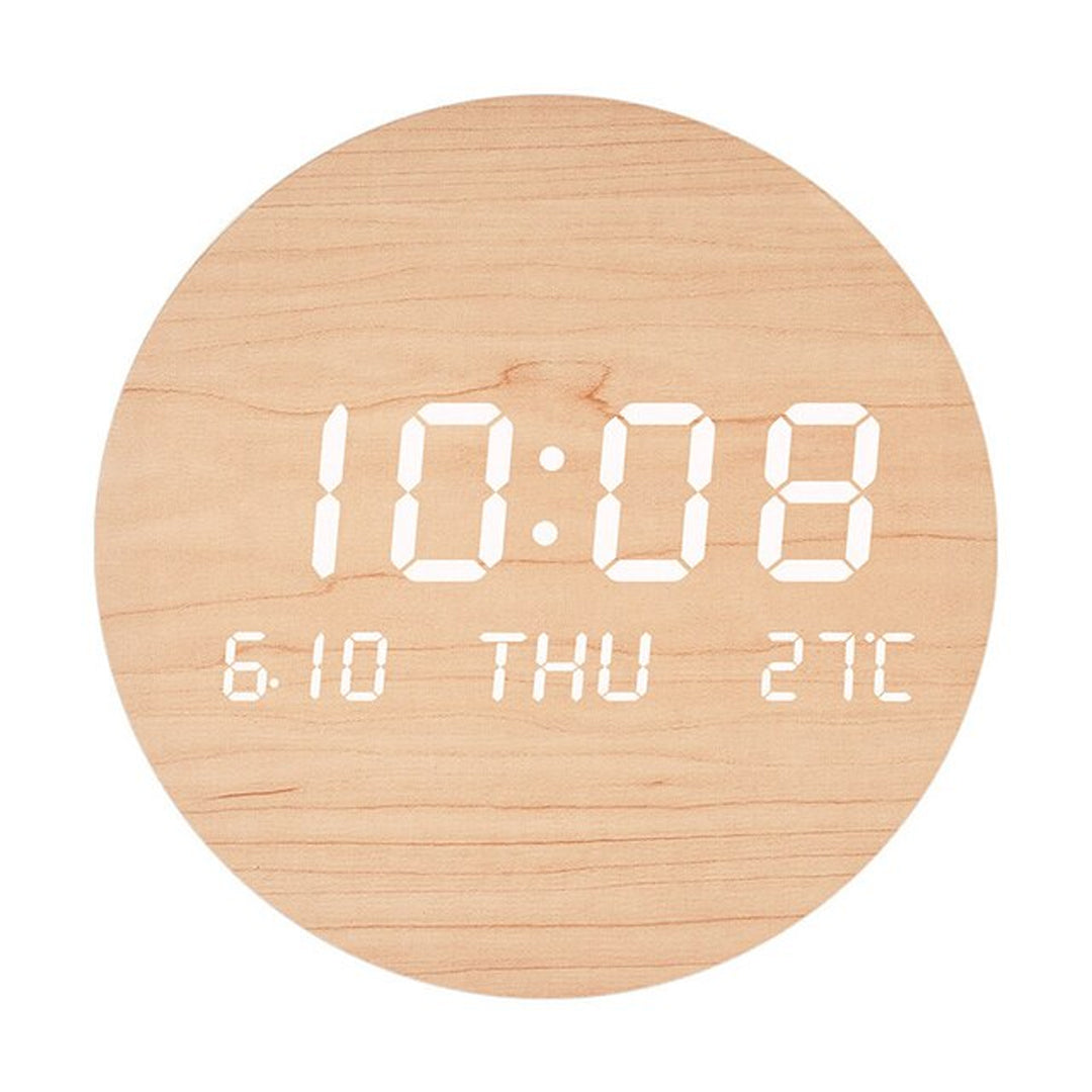 Simple Wooden Digital Clock