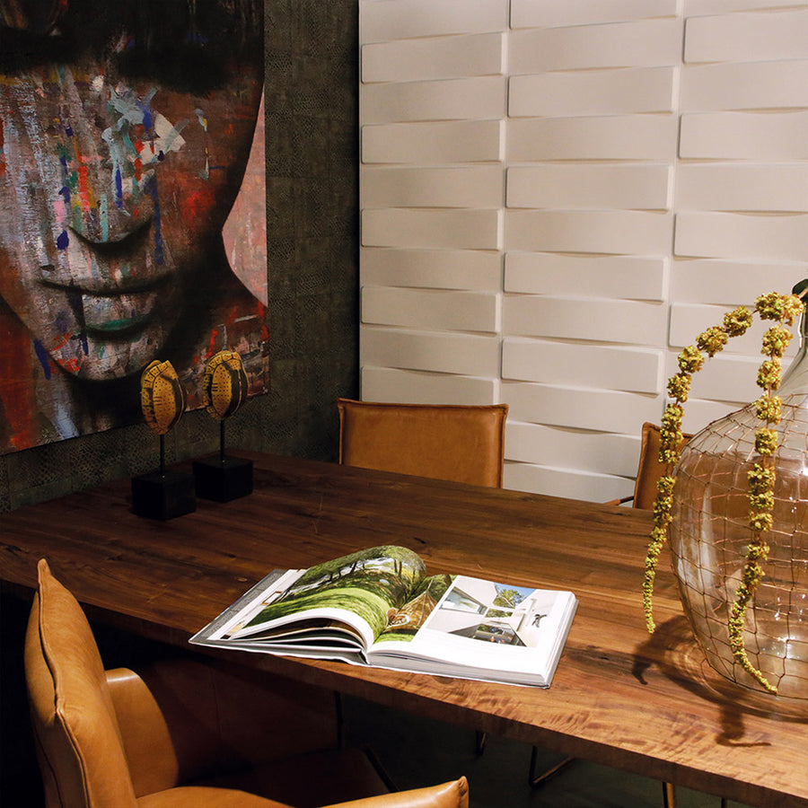 Rectangular 3D PVC Wall Panel | Premium Materials | Best Home Decor