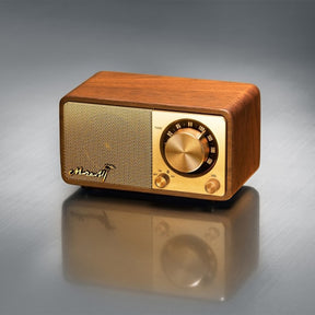 Retro Radio Soundbox Bluetooth features a loudspeaker