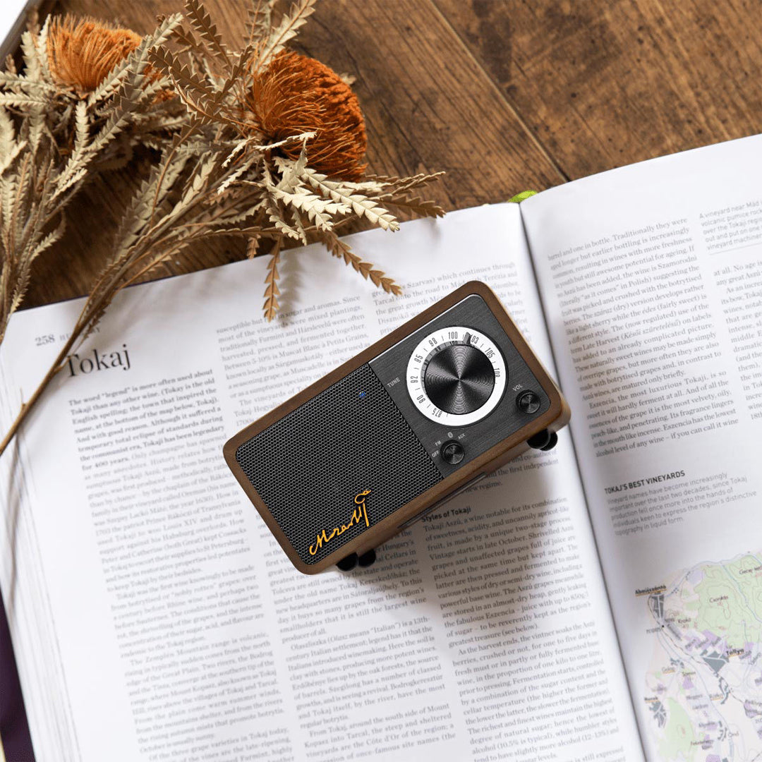 Retro Radio Soundbox Bluetooth with fantastic look and sound