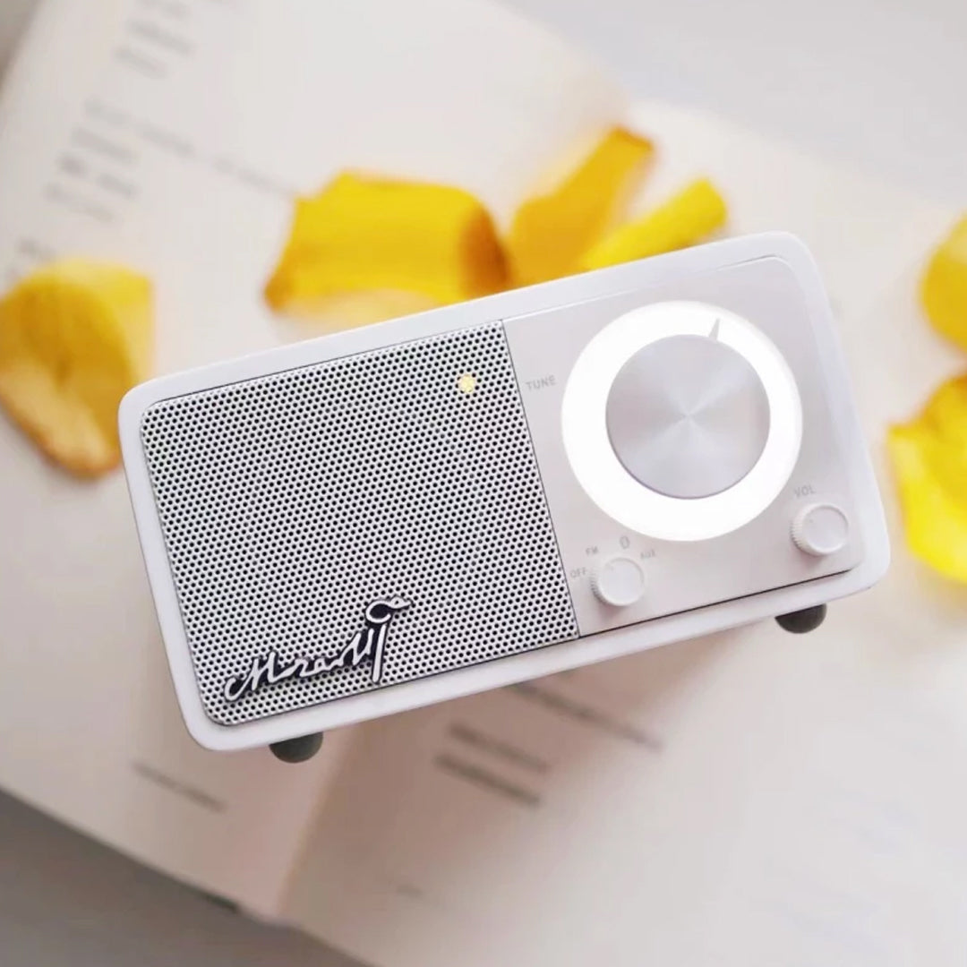 Retro Radio Soundbox Bluetooth with small and its sound quality is pretty limited