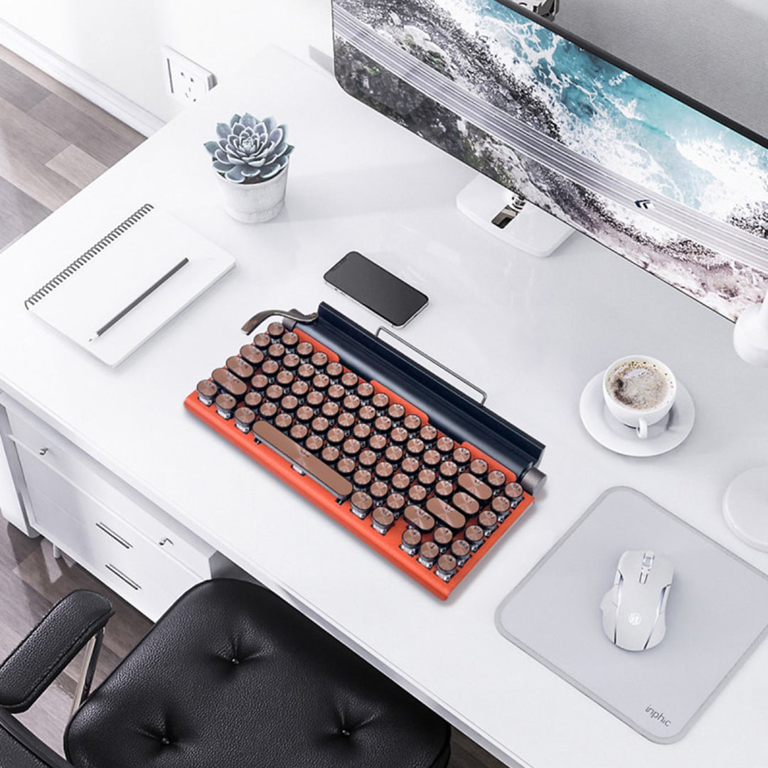 Retro Typewriter Keyboard with incredible quality 