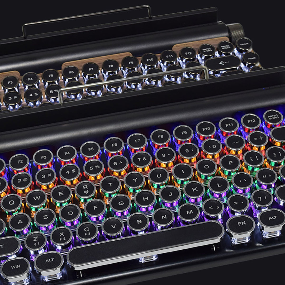 Retro Typewriter Keyboard with boasts impact-resistant