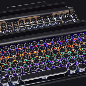 Retro Typewriter Keyboard with boasts impact-resistant