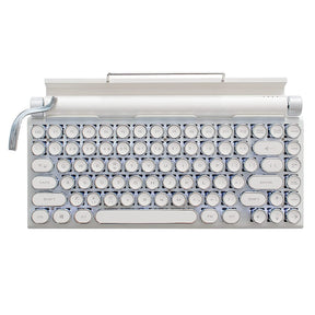 Retro Typewriter Keyboard with robust switches that do not wear out
