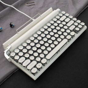 Retro Typewriter Keyboard features an audible sound