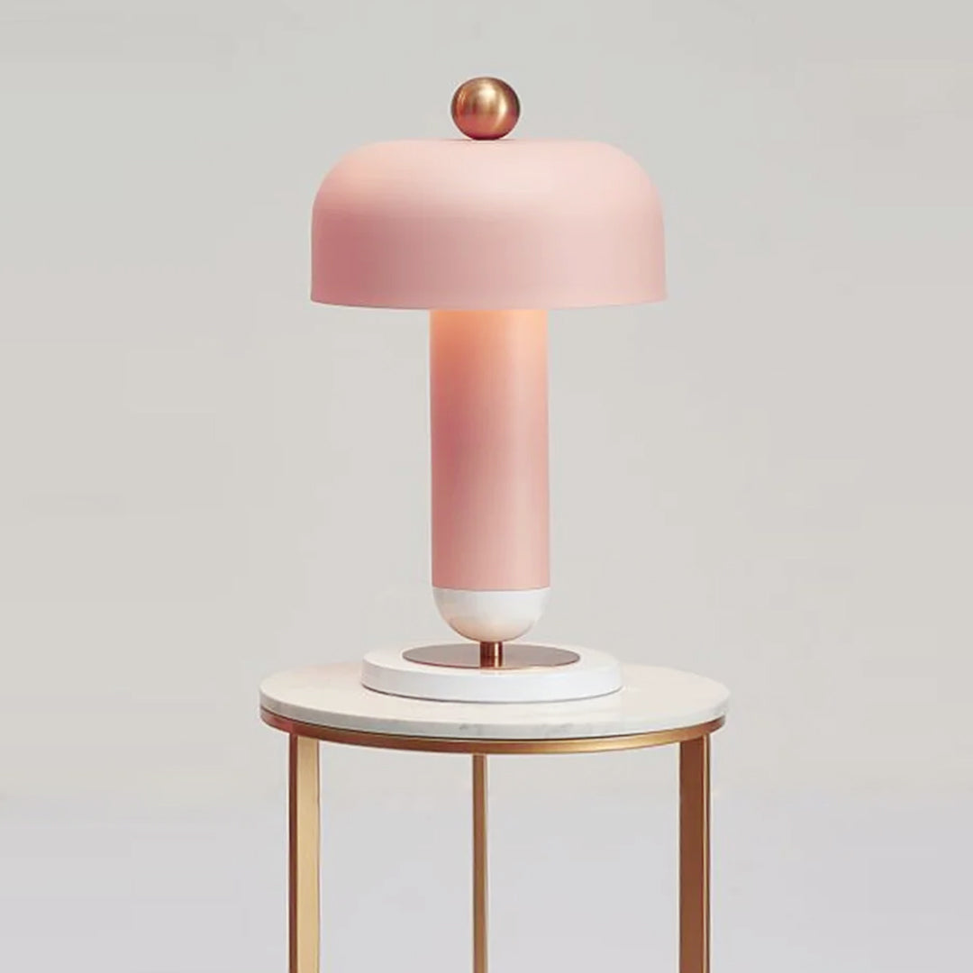 Solena Desk Lamp with its classic mushroom design