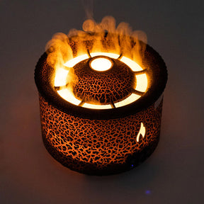 Volcano Diffuser with LED light to put life into new perspectives