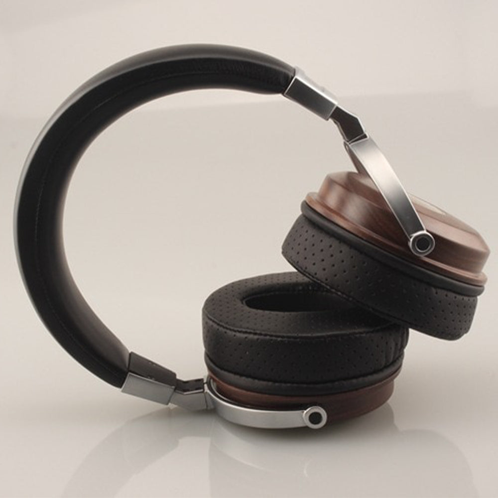 HIFI Retro Headphone Real wood shell provides excellent tonal balance with crisp highs and rich lows.