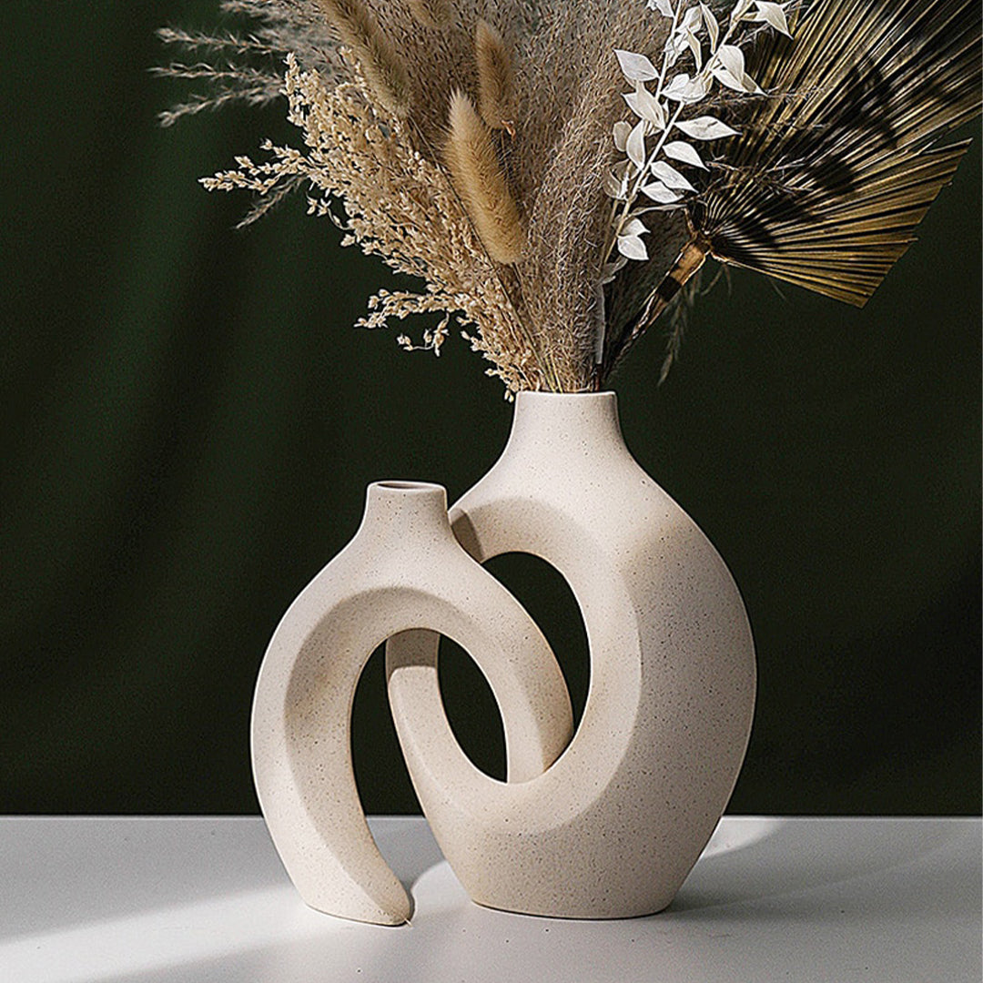 Nordic Ceramic Vase Perfect As A Centerpiece