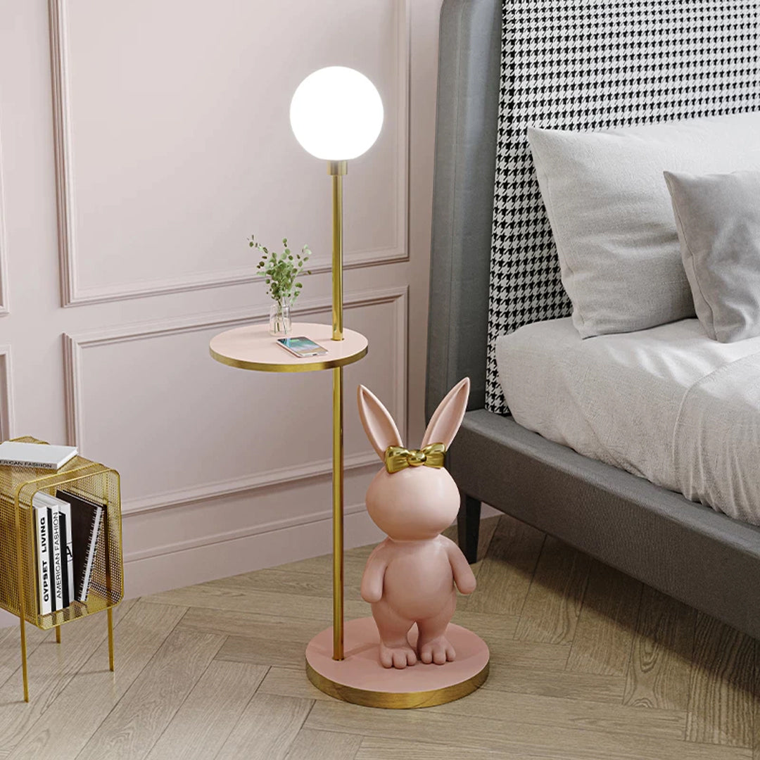 Rabbit Floor Lamp with LED Bulb Ambiance Changers