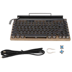 Retro Typewriter Keyboard with 360° Product Test