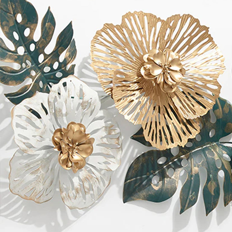 Flower Metal Wall Decor | Premium Materials | Best Home Decor