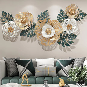 Flower Metal Wall Decor Shipment Protected by InsureShield™.