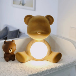 Teddy Bear Lamp with Size: 35 x 32 cm