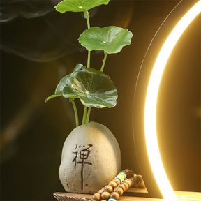The Deer and Lotus Incense Holder Waterfall Lamp without compromising on elegance or functionality
