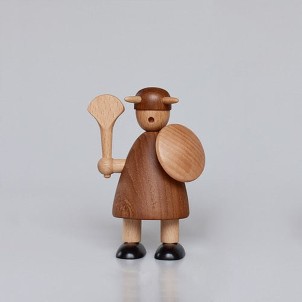 Trio Viking for a stunning wooden statue 