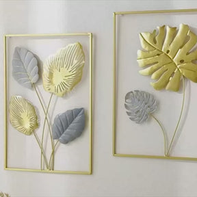 Gold Metal Wall Decor for your living room, bedroom, or anywhere you want to add a touch of glamour. 